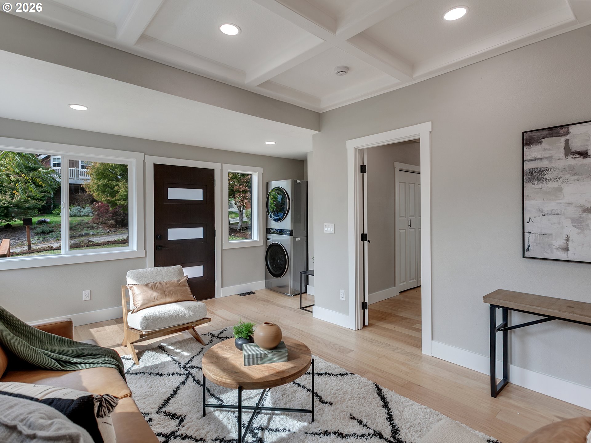 7224 Southwest 3rd Avenue Portland, OR 97219 - Photo 11 of 42 a living room with furniture and a large window