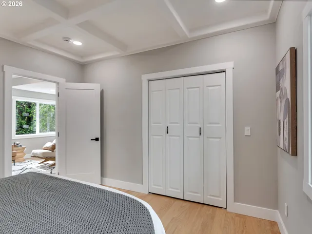 a view of livingroom with furniture and wooden floor