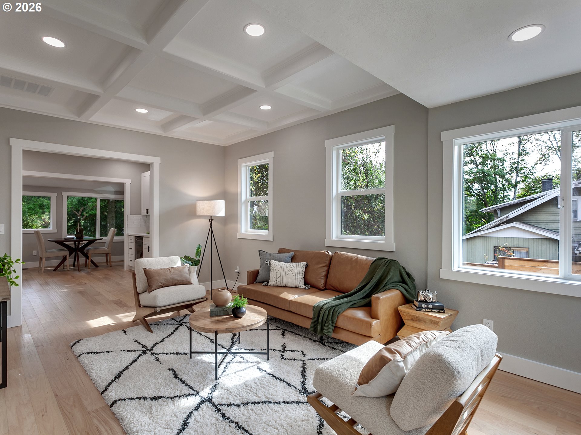 7224 Southwest 3rd Avenue Portland, OR 97219 - Photo 9 of 42 a living room with furniture and a large window