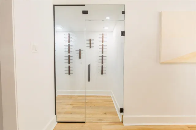 a view of walk in closet with rug