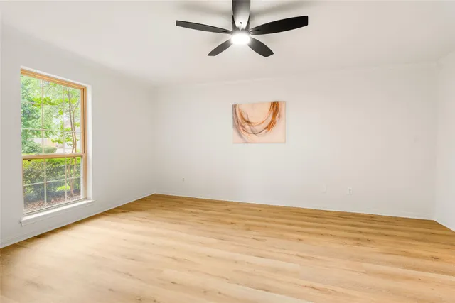 en empty room with window