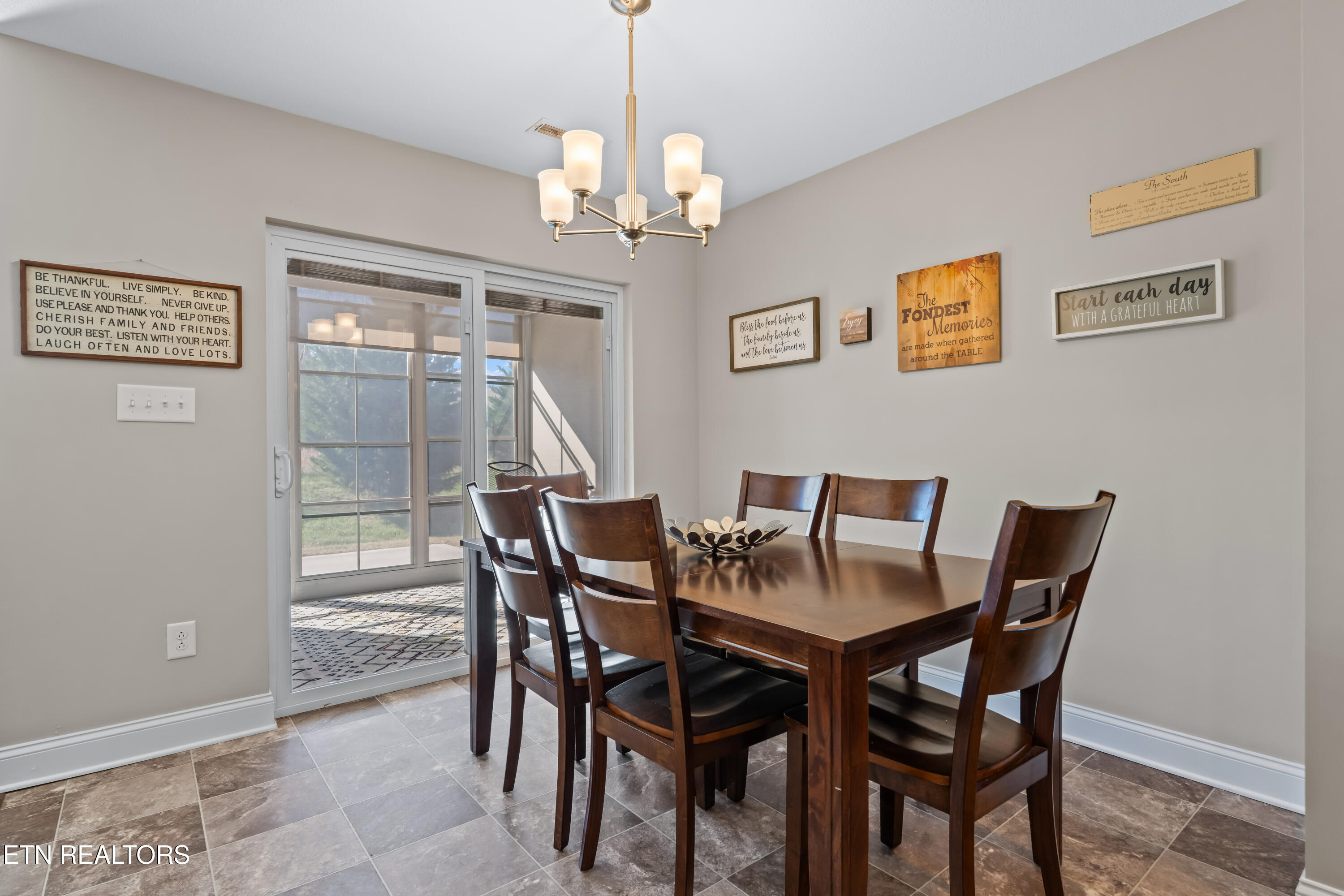 415 Larkspur Way Sevierville, TN 37862 - Photo 29 of 45 Dining opens to Sunroom