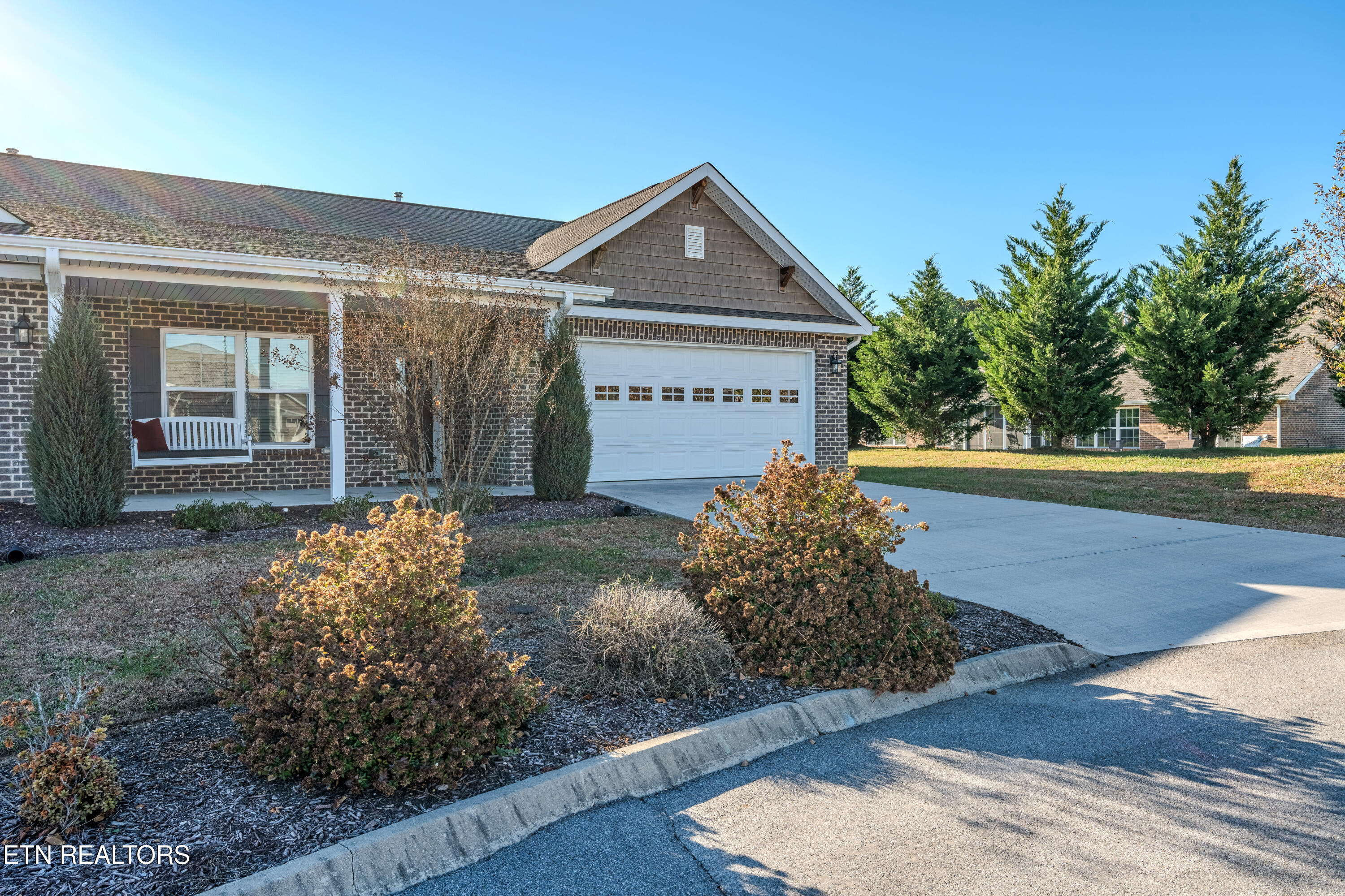 415 Larkspur Way Sevierville, TN 37862 - Photo 5 of 45 Evergreens provide privacy