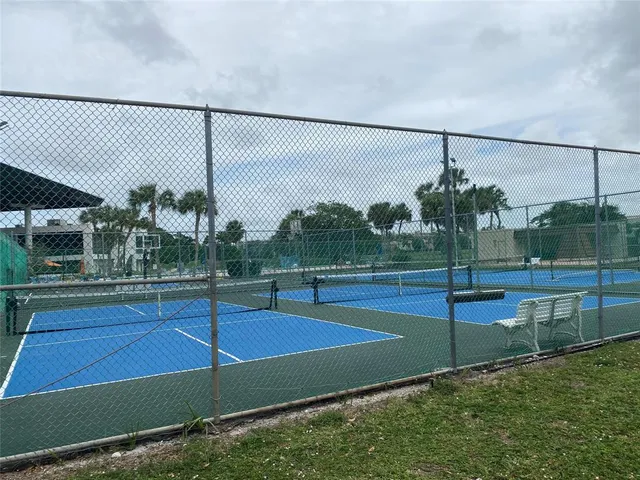 a view of a tennis court