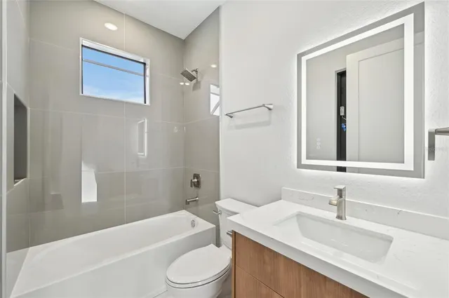 a view of backyard of house