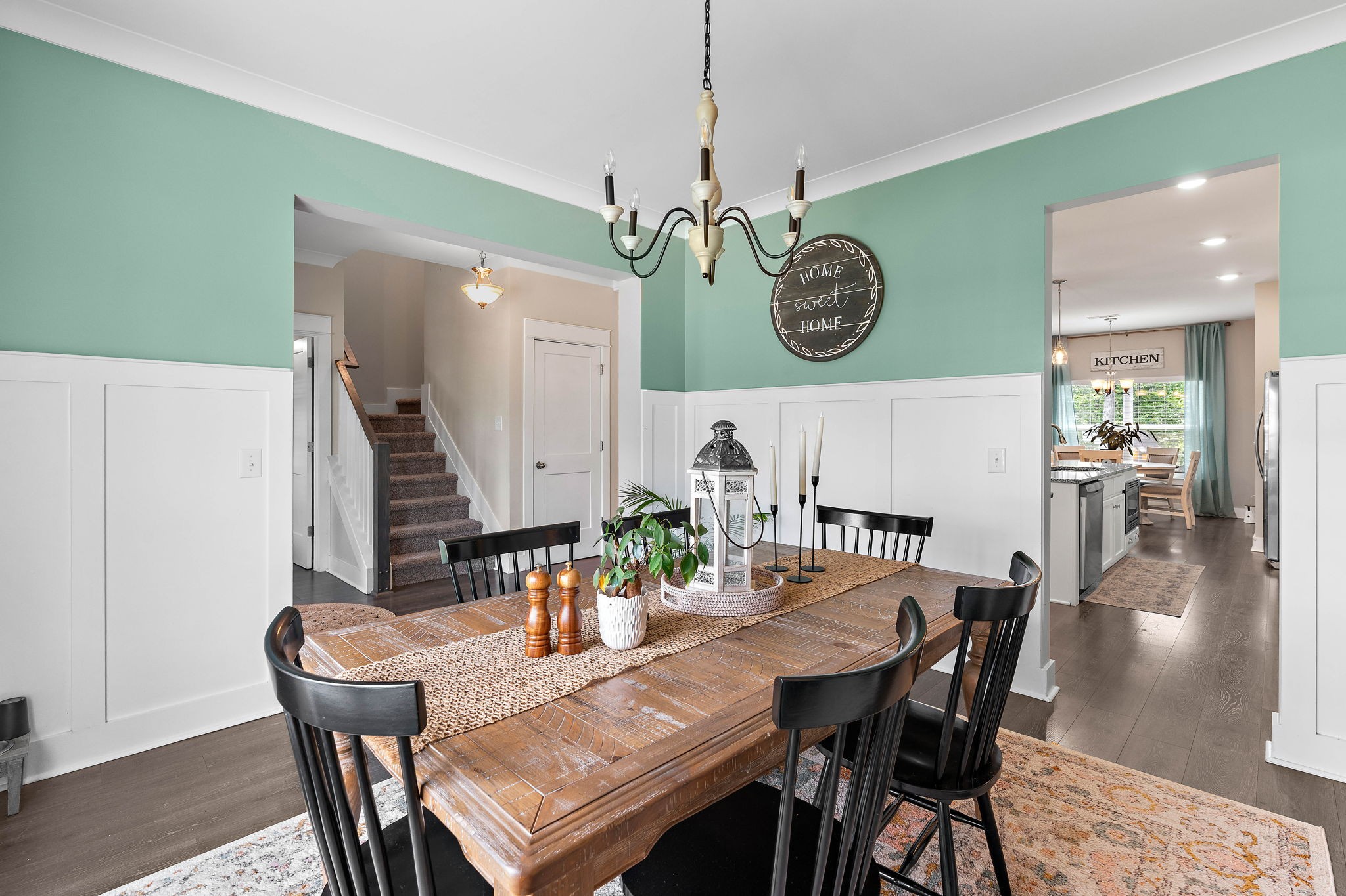 1327 Batbriar Road Murfreesboro, TN 37128 - Photo 11 of 33 a view of a dining room with furniture and wooden floor