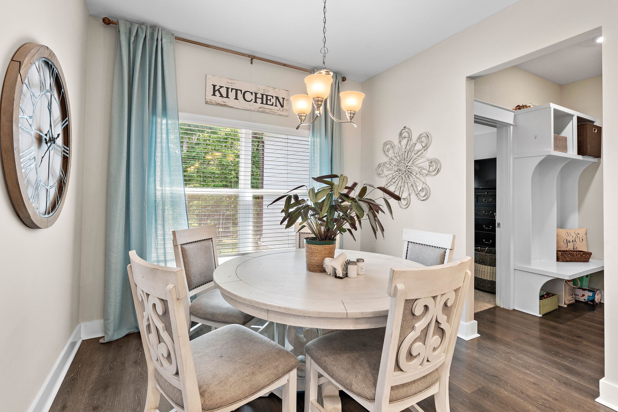 1327 Batbriar Road Murfreesboro, TN 37128 - Photo 12 of 33 a view of a dining room with furniture window and wooden floor