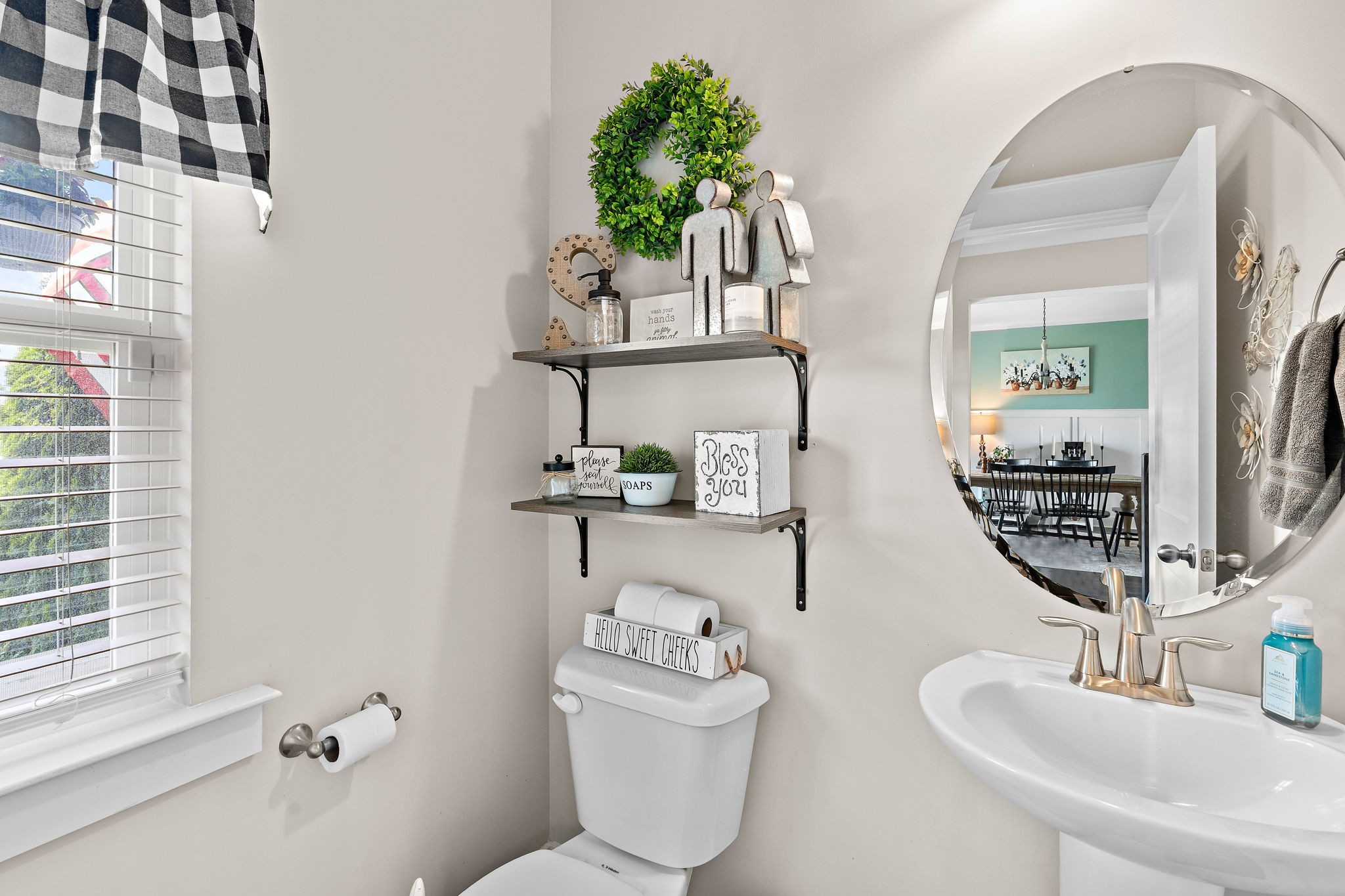 1327 Batbriar Road Murfreesboro, TN 37128 - Photo 18 of 33 a bathroom with a sink mirror and toilet