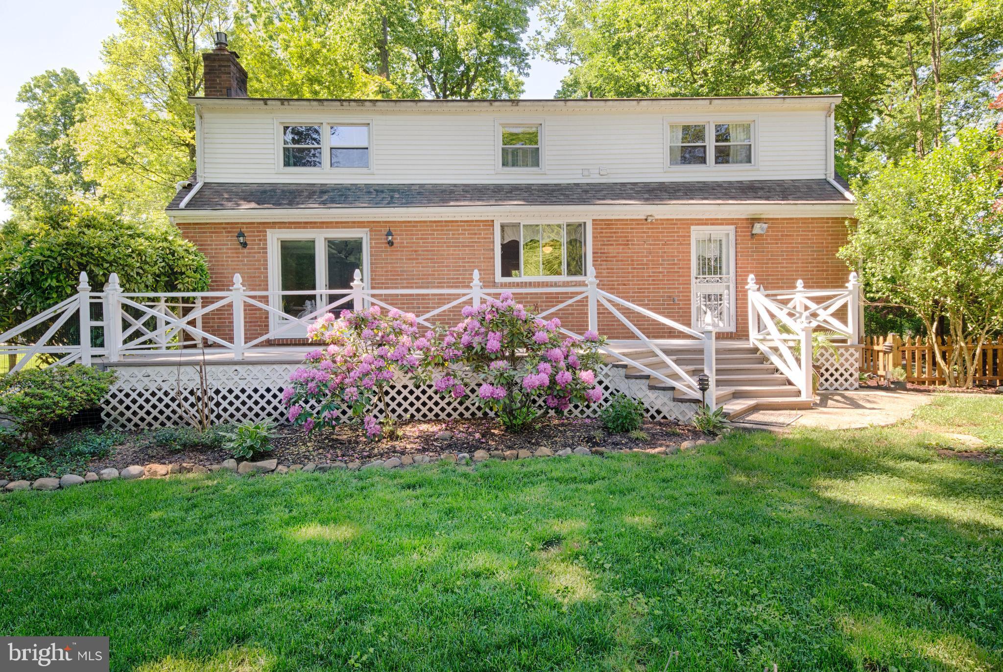 413 Whitaker Mill Road Fallston, MD 21047 - Photo 25 of 28 a front view of house with yard and trees