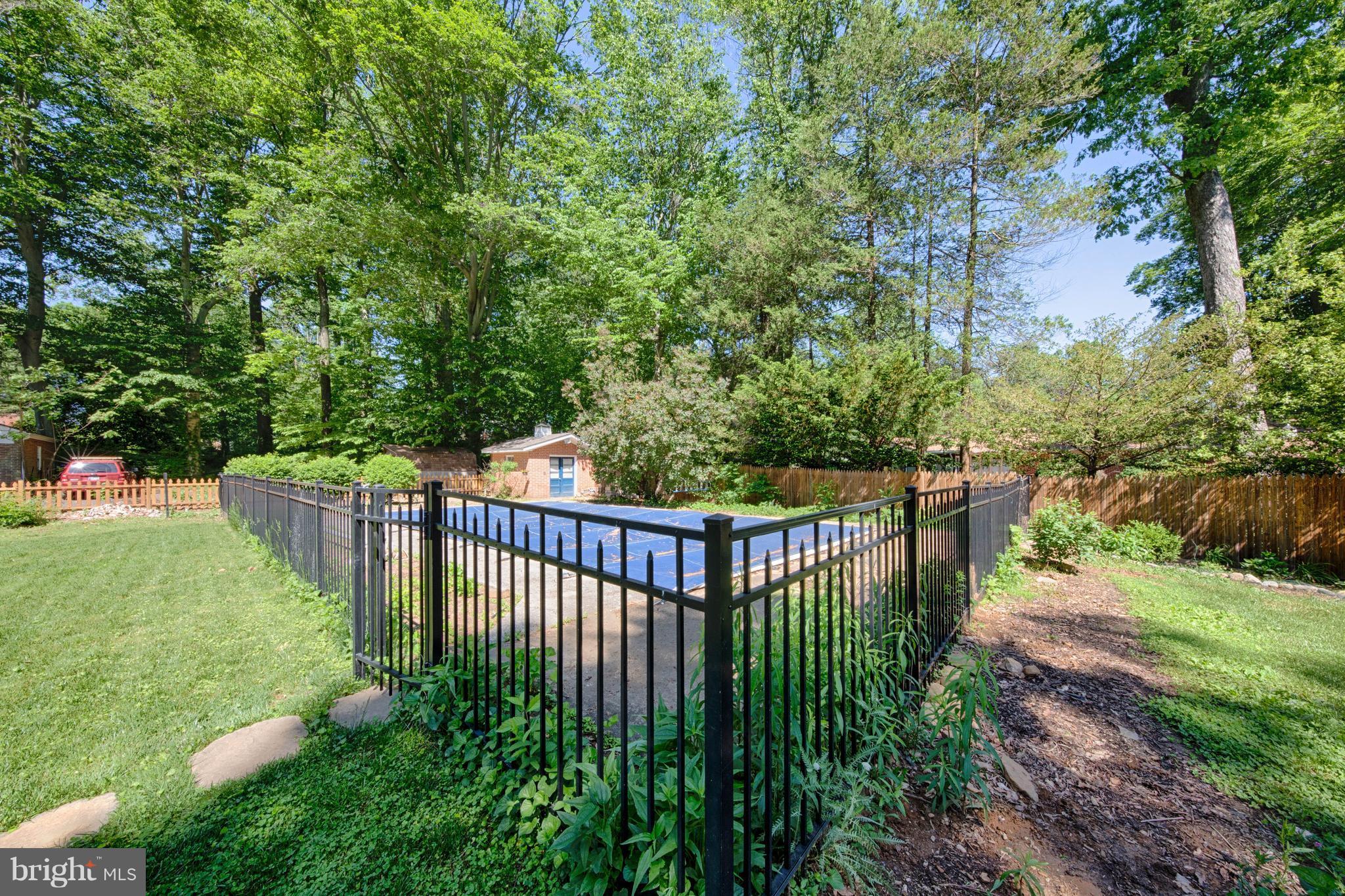 413 Whitaker Mill Road Fallston, MD 21047 - Photo 26 of 28 a view of a garden and deck