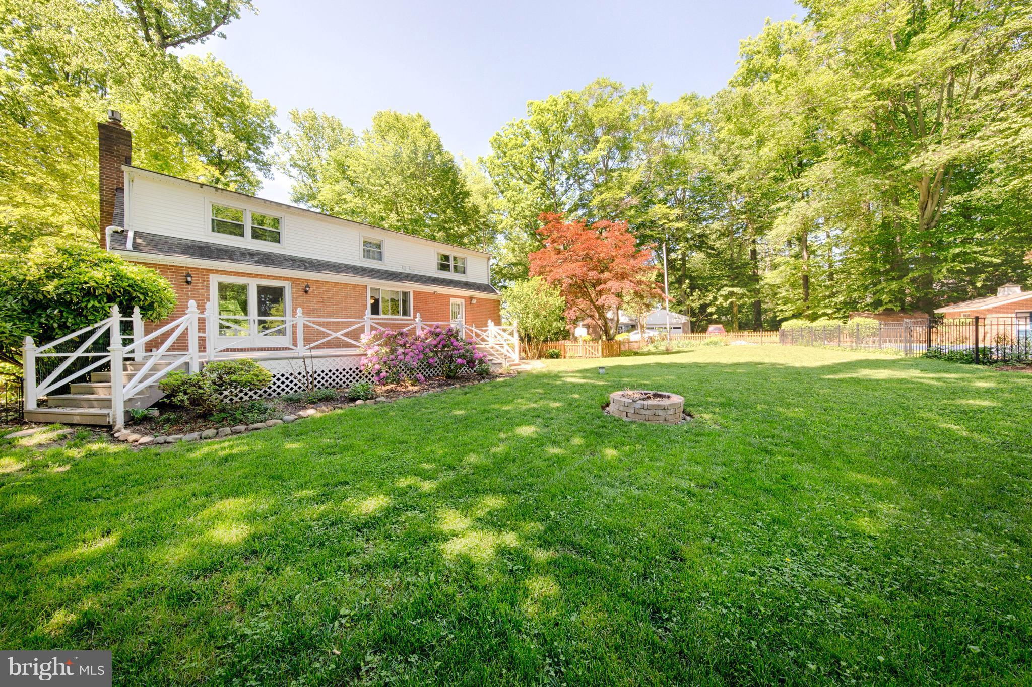 413 Whitaker Mill Road Fallston, MD 21047 - Photo 27 of 28 a view of backyard with garden and trees