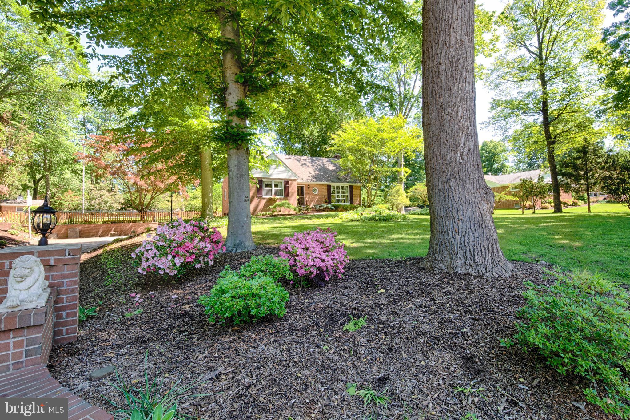 413 Whitaker Mill Road Fallston, MD 21047 - Photo 28 of 28 a front view of a house with garden
