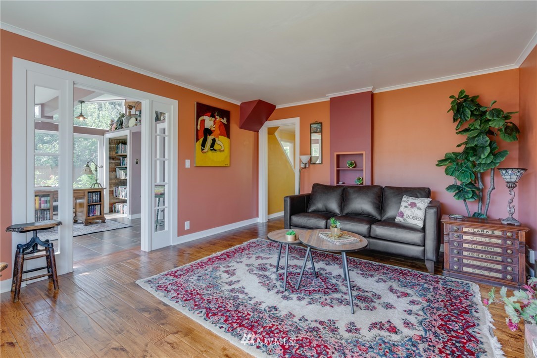 23908 24th Drive Southeast Bothell, WA 98021 - Photo 17 of 40 a living room with furniture and wooden floor