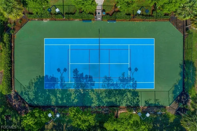 a view of a back yard