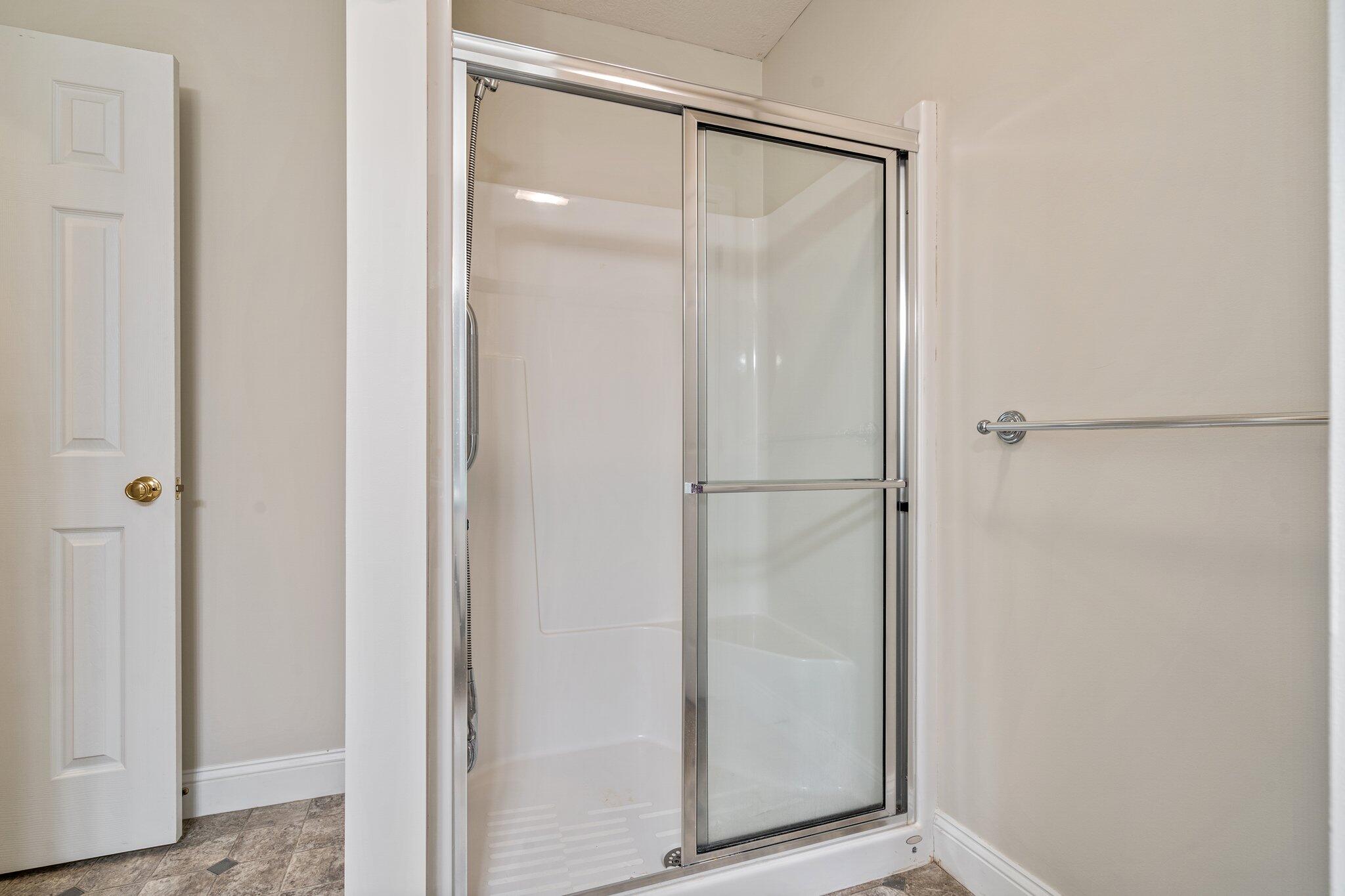 20 Kavanaugh Road, Unit 20 Old Orchard Beach, ME 04064 - Photo 26 of 37 Primary Bathroom walk in shower.