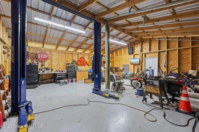 a view of a storage in a room