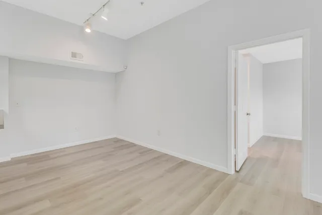 wooden floor in an empty room
