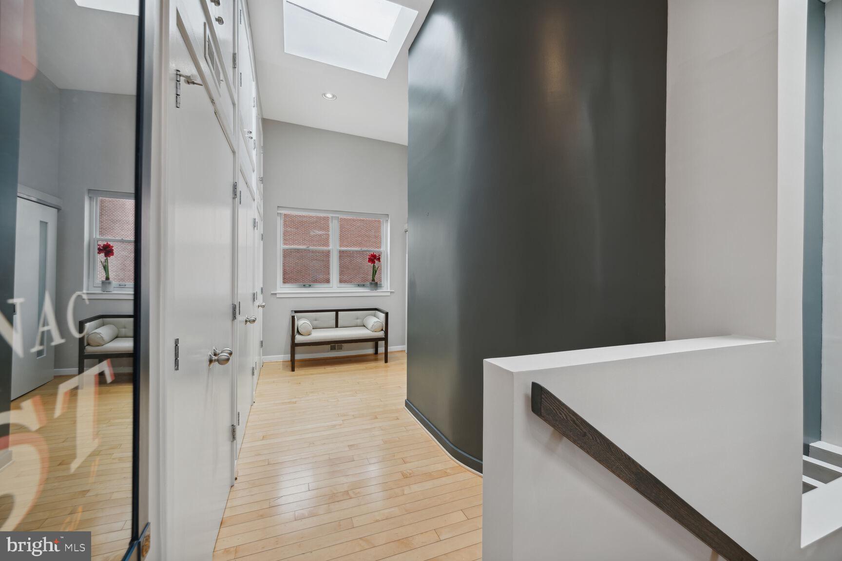 436 M Street Northwest, Unit 5 Washington, DC 20001 - Photo 12 of 30 Primary Bedroom Office Area with Wall of Closets