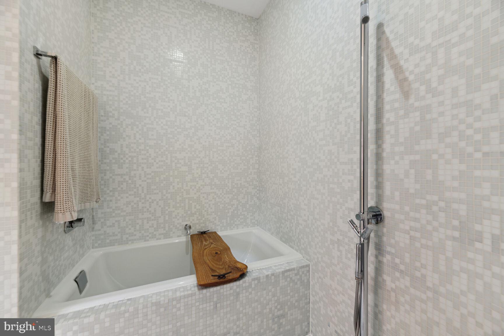 436 M Street Northwest, Unit 5 Washington, DC 20001 - Photo 14 of 30 Primary Bathroom with Soaking Tub and Shower