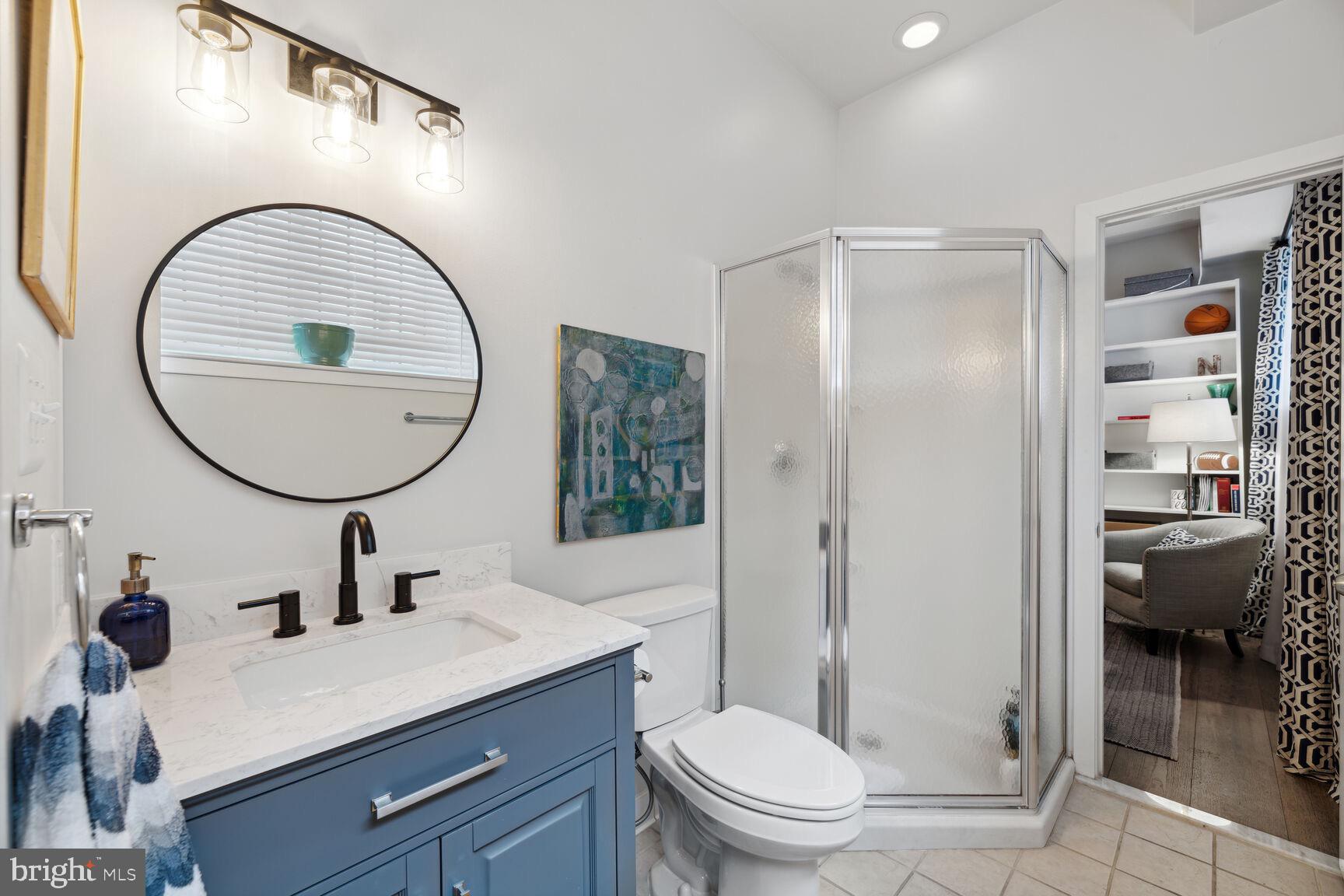 436 M Street Northwest, Unit 5 Washington, DC 20001 - Photo 17 of 30 Lower Level Full Bathroom