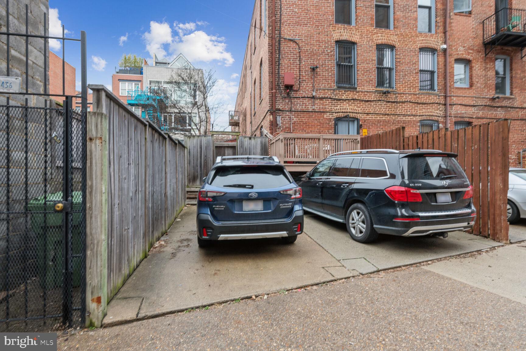 436 M Street Northwest, Unit 5 Washington, DC 20001 - Photo 24 of 30 Oversized Off-Street Parking Space