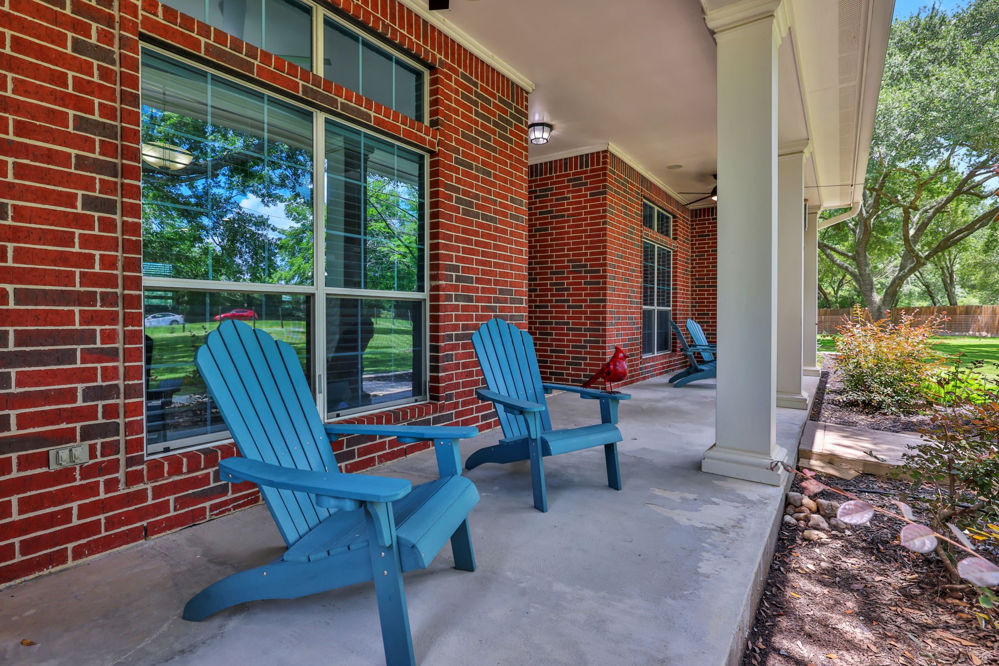 19407 Pine Tree Lane Waller, TX 77484 - Photo 8 of 39 a view of a two chairs in the patio