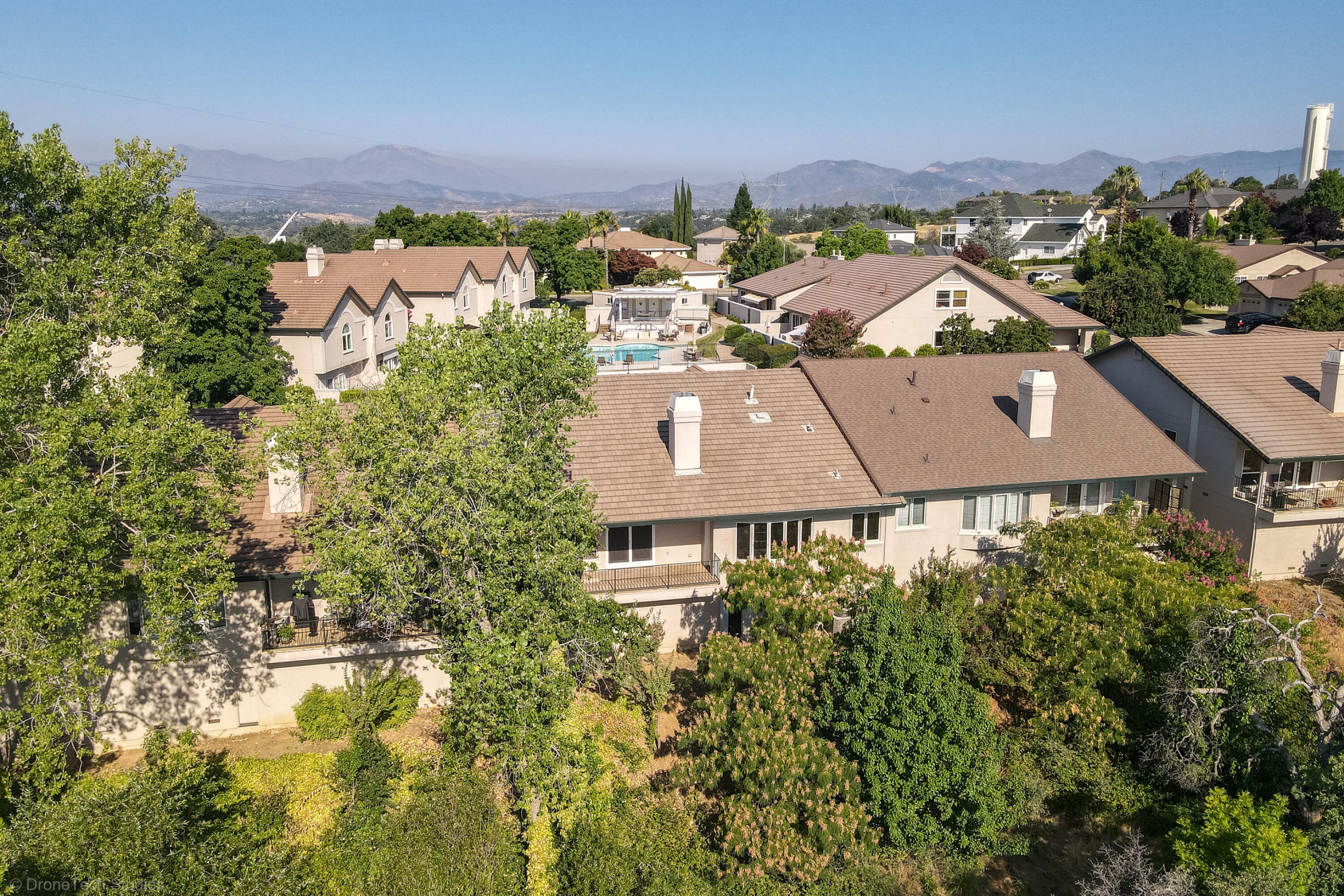 833 Cherryhill Trail Redding, CA 96003 - Photo 38 of 42 an aerial view of multiple houses