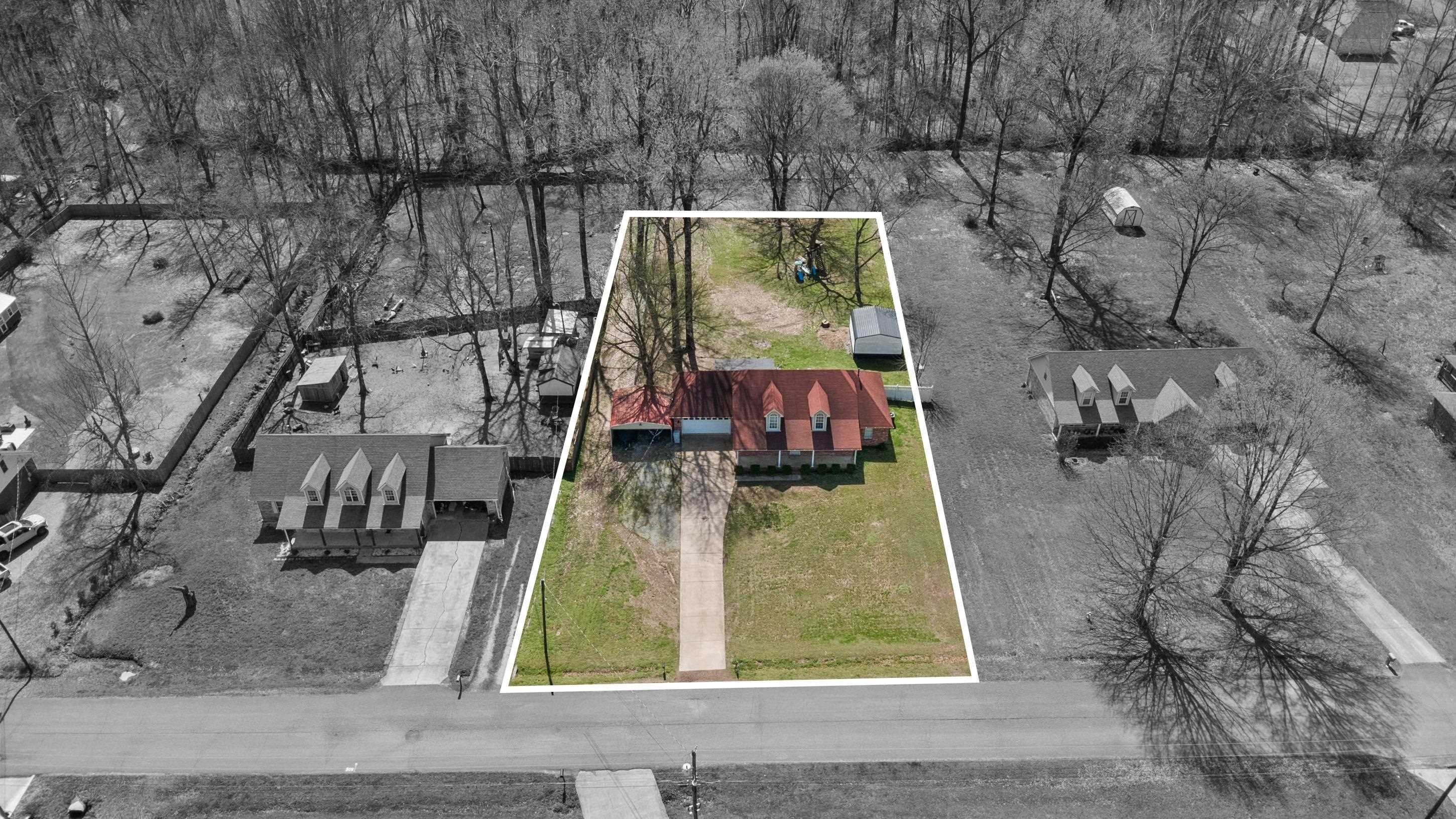 511 Rae Drive Munford, TN 38058 - Photo 23 of 30 View of property location featuring property parcel outlined