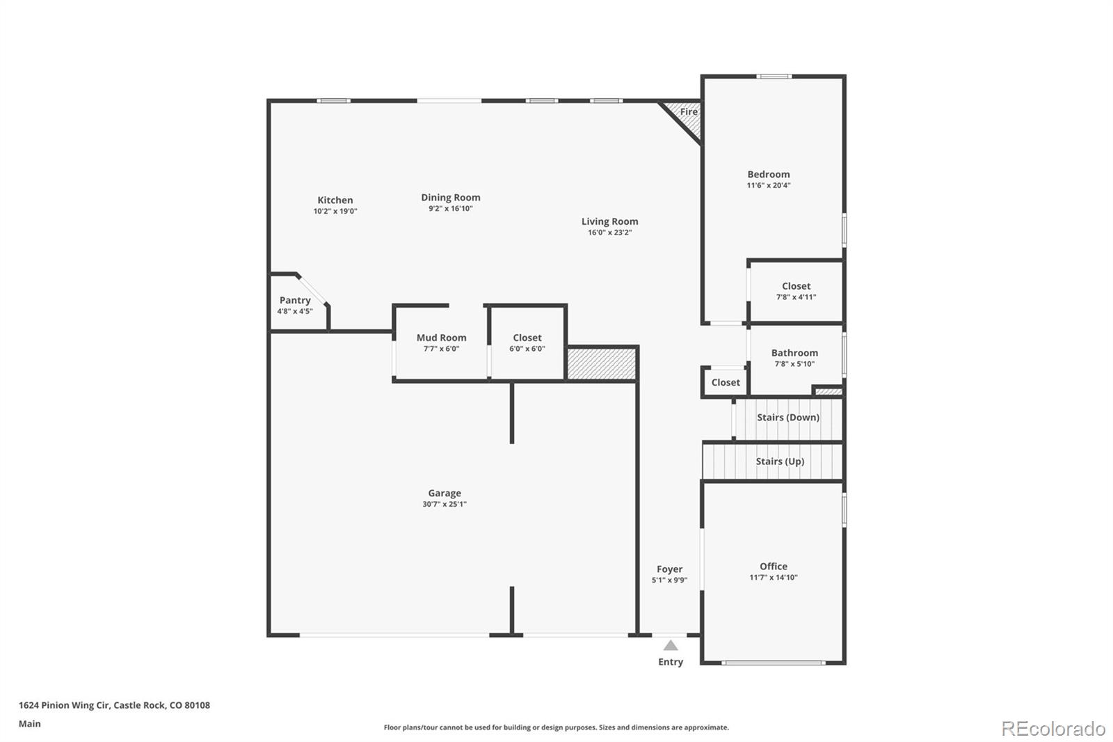 1624 Pinion Wing Circle Castle Rock, CO 80108 - Photo 44 of 47 a picture of a bathroom with a shower