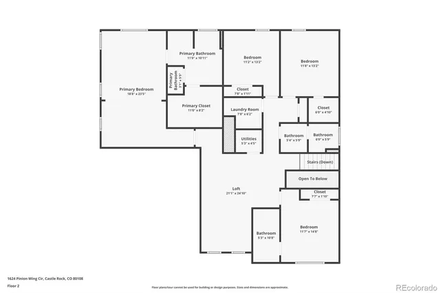 $775,000 | 1624 Pinion Wing Circle, Castle Rock, CO 80108