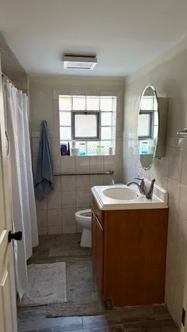 a living room with a couch and a table