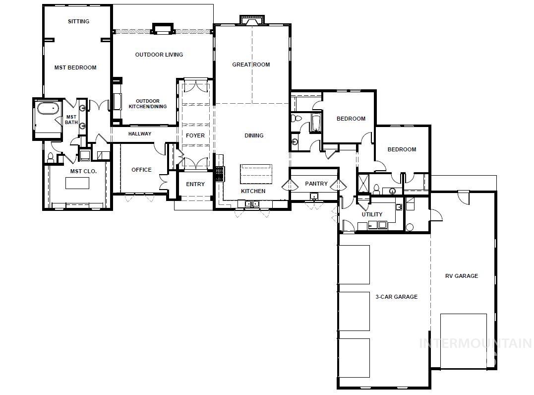 16908 Long Meadow Drive Caldwell, ID 83607 - Photo 5 of 5 View of home floor plan