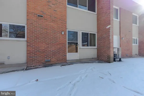 a view of a house with an empty space