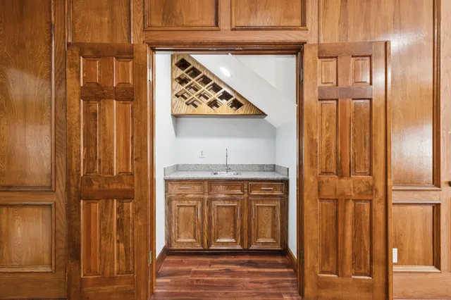 a view of front door with hallway