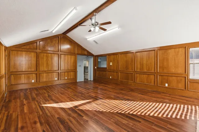 a view of wooden floor