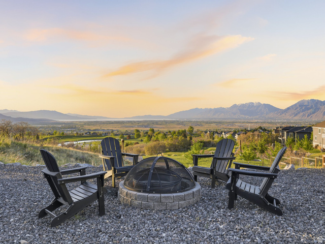 102 Elk Ridge Drive Elk Ridge, UT 84651 - Photo 40 of 61 Fire pit hang out with views!