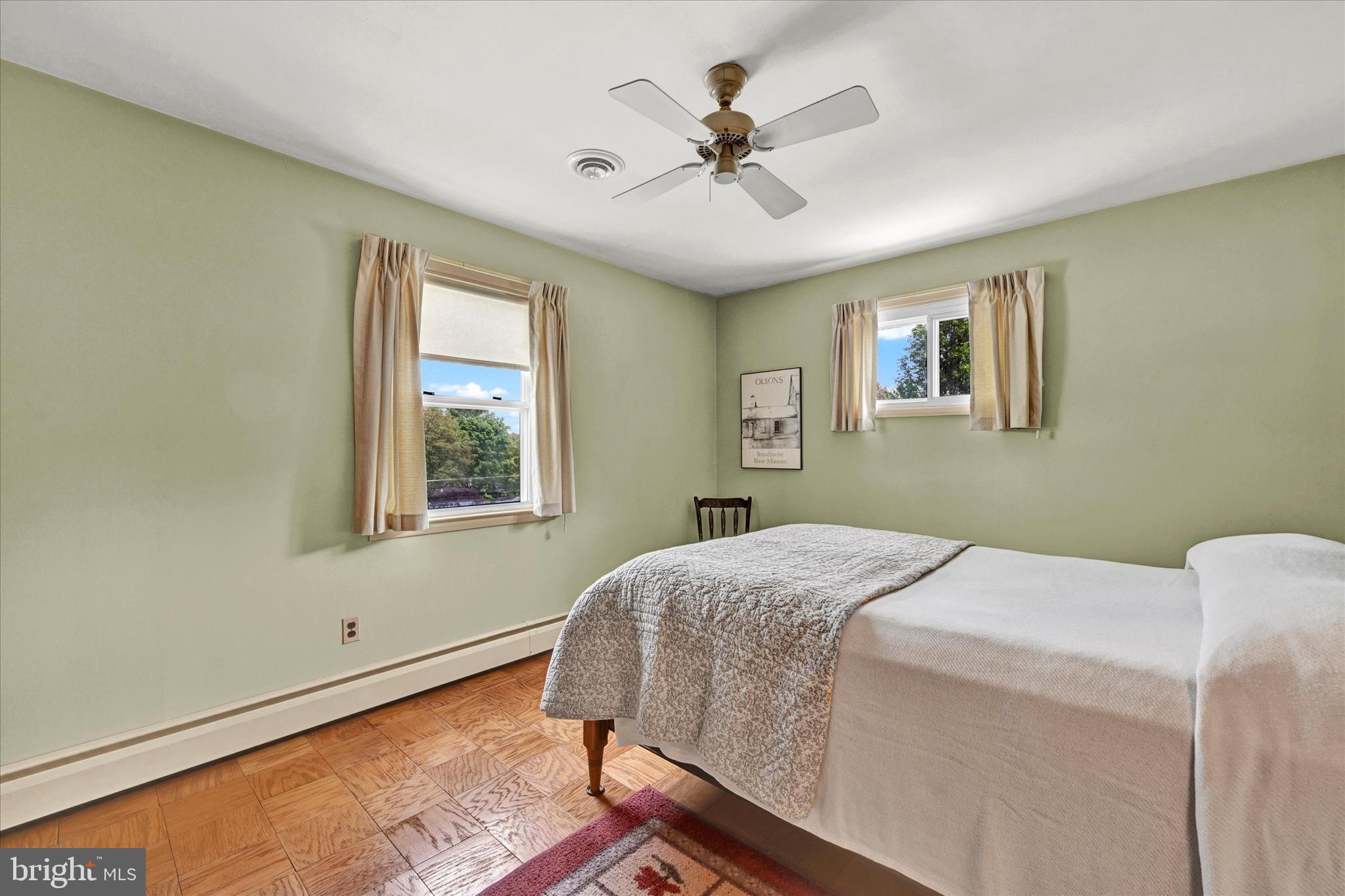 920 Cromwell Bridge Road Towson, MD 21286 - Photo 14 of 28 Primary Bedroom with Ceiling Fan