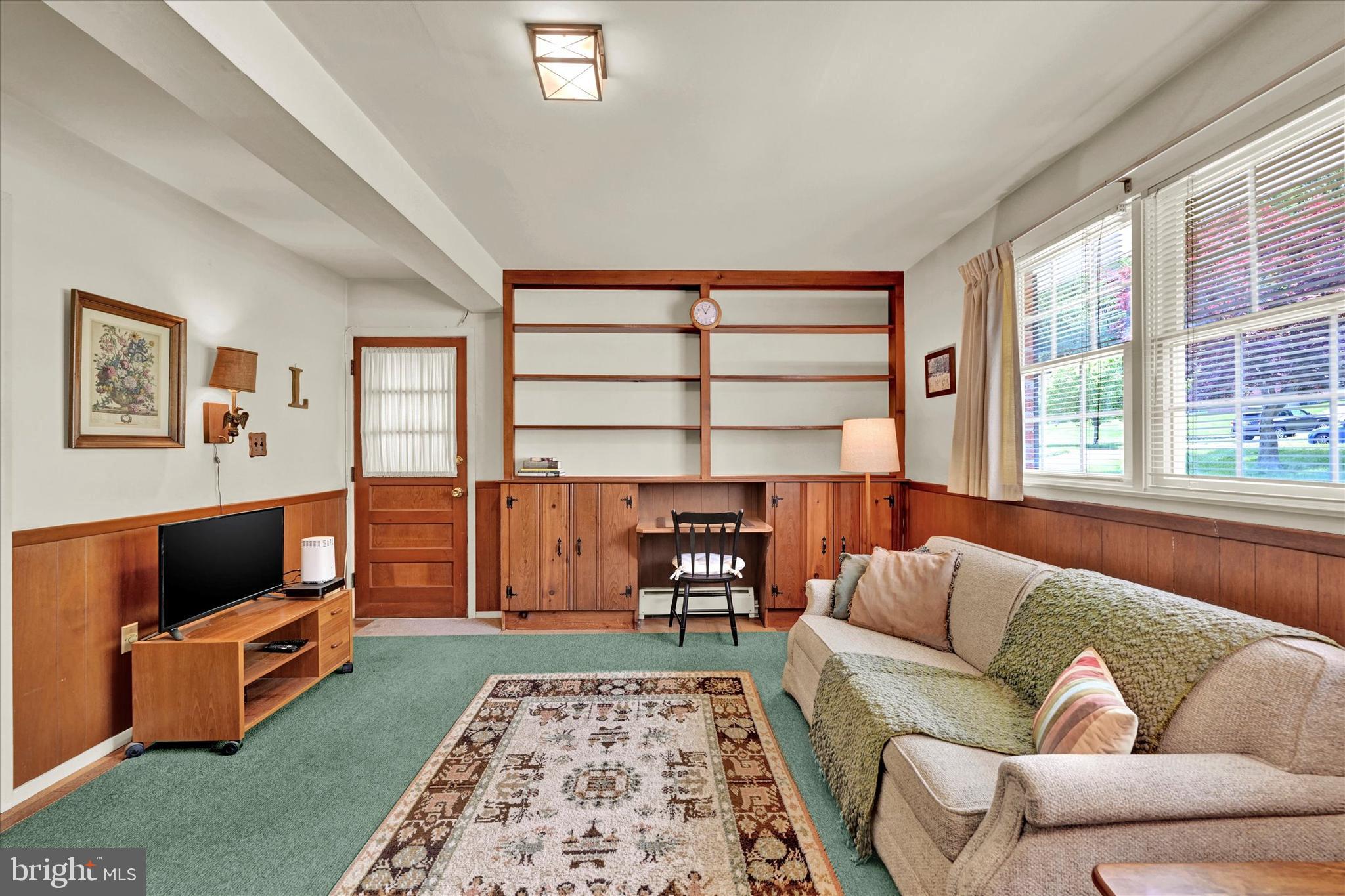 920 Cromwell Bridge Road Towson, MD 21286 - Photo 19 of 28 Family Room with Built-in Shelving & Cabinetry
