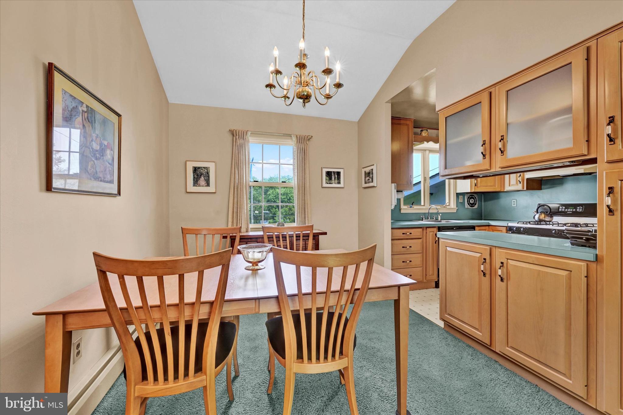 920 Cromwell Bridge Road Towson, MD 21286 - Photo 7 of 28 Dining Room with Vaulted Ceiling