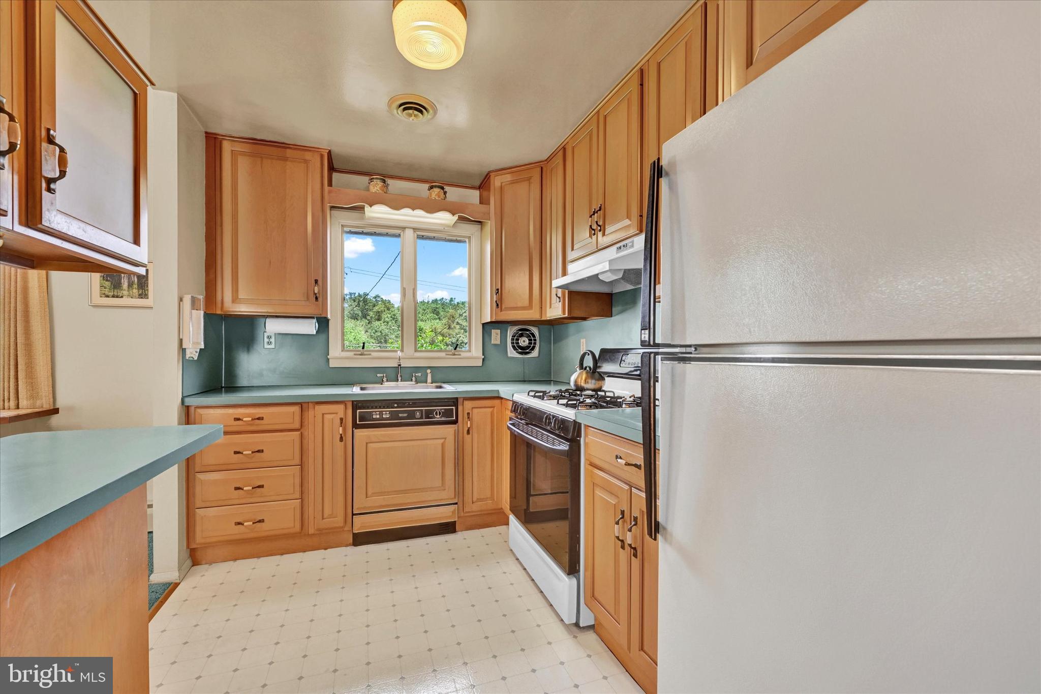 920 Cromwell Bridge Road Towson, MD 21286 - Photo 10 of 28 Kitchen with Window Overlooking the Back Yard