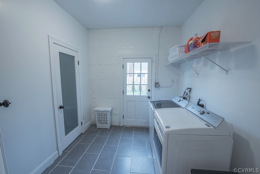 8008 Dunsmore Road Henrico, VA 23229 - Photo 38 of 46 a utility room with dryer and washer