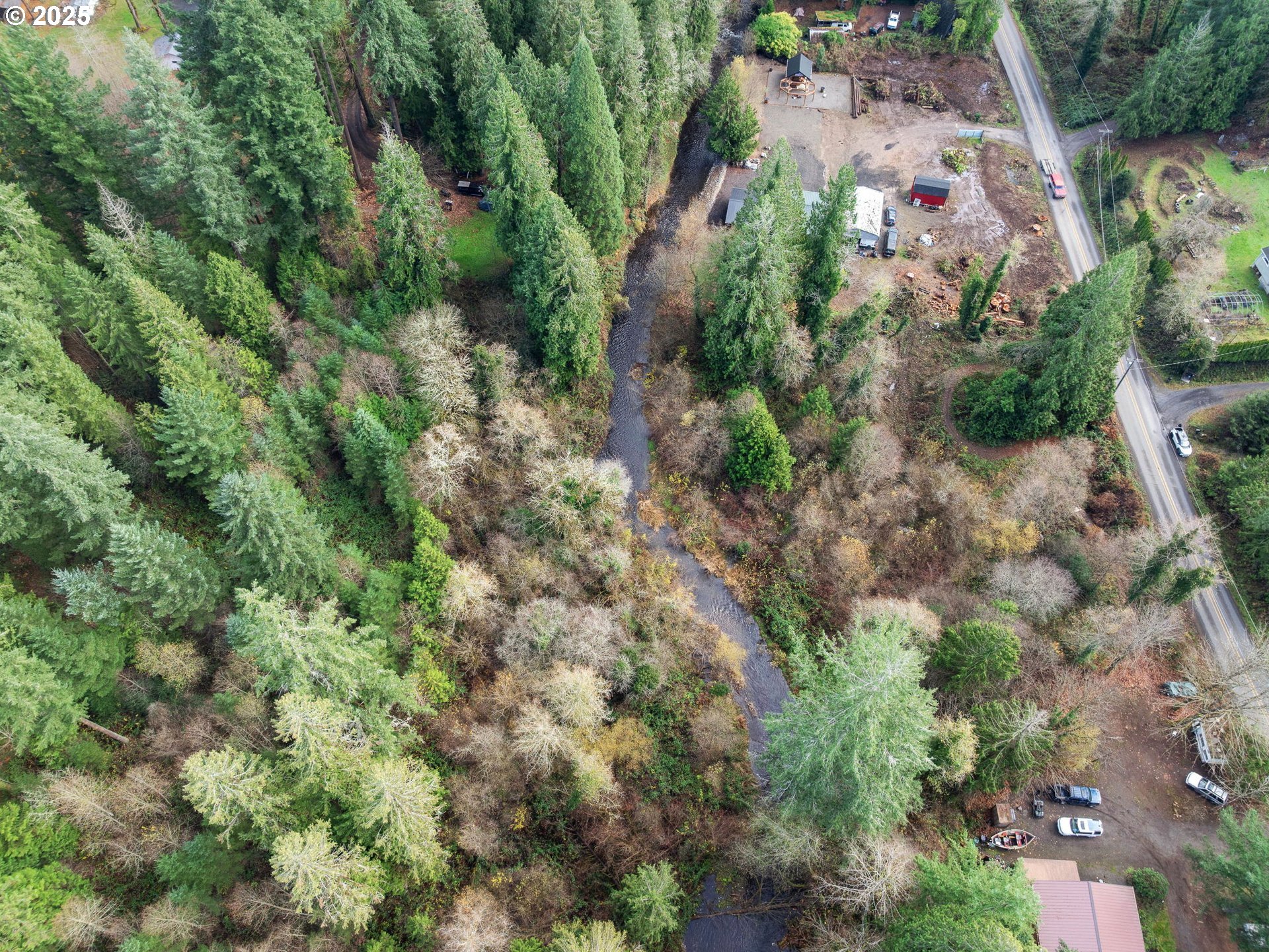 Coalman Road Sandy, OR 97055 - Photo 19 of 23 an aerial view of residential house with outdoor space and trees all around