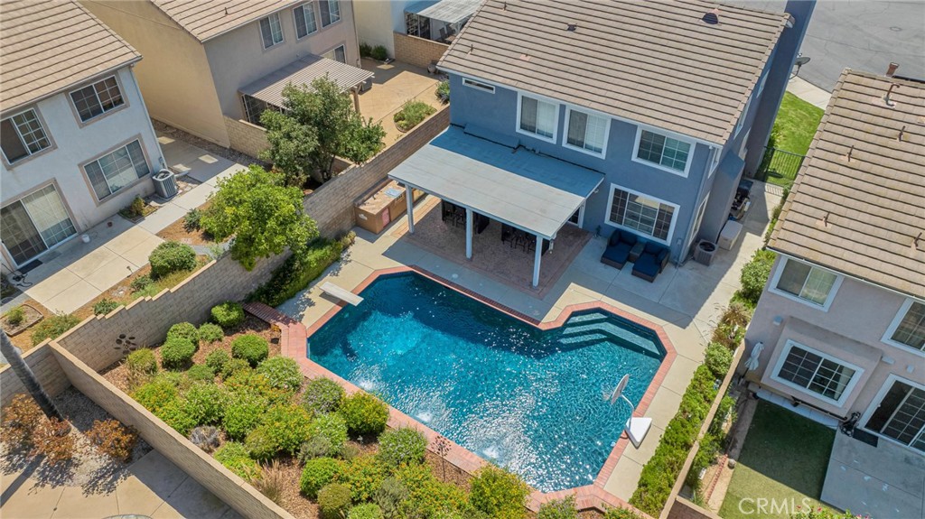 2702 Titania Place Simi Valley, CA 93063 - Photo 36 of 38 a aerial view of a house with a yard