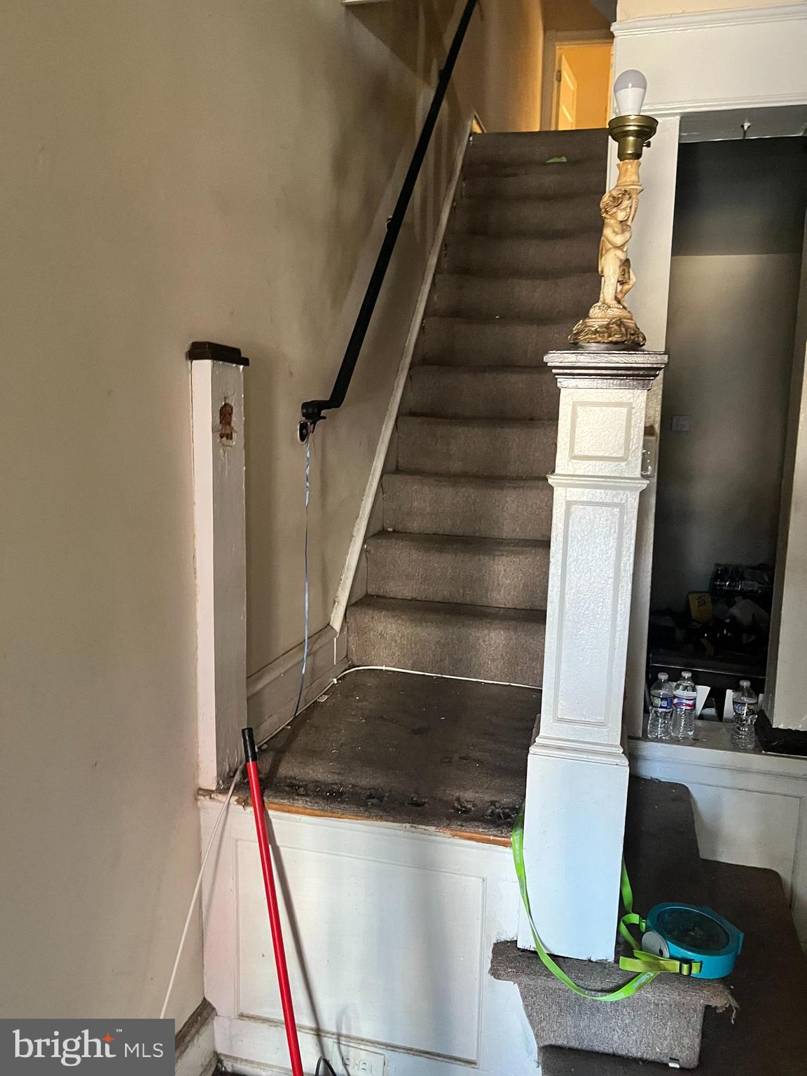 Stairs to second level