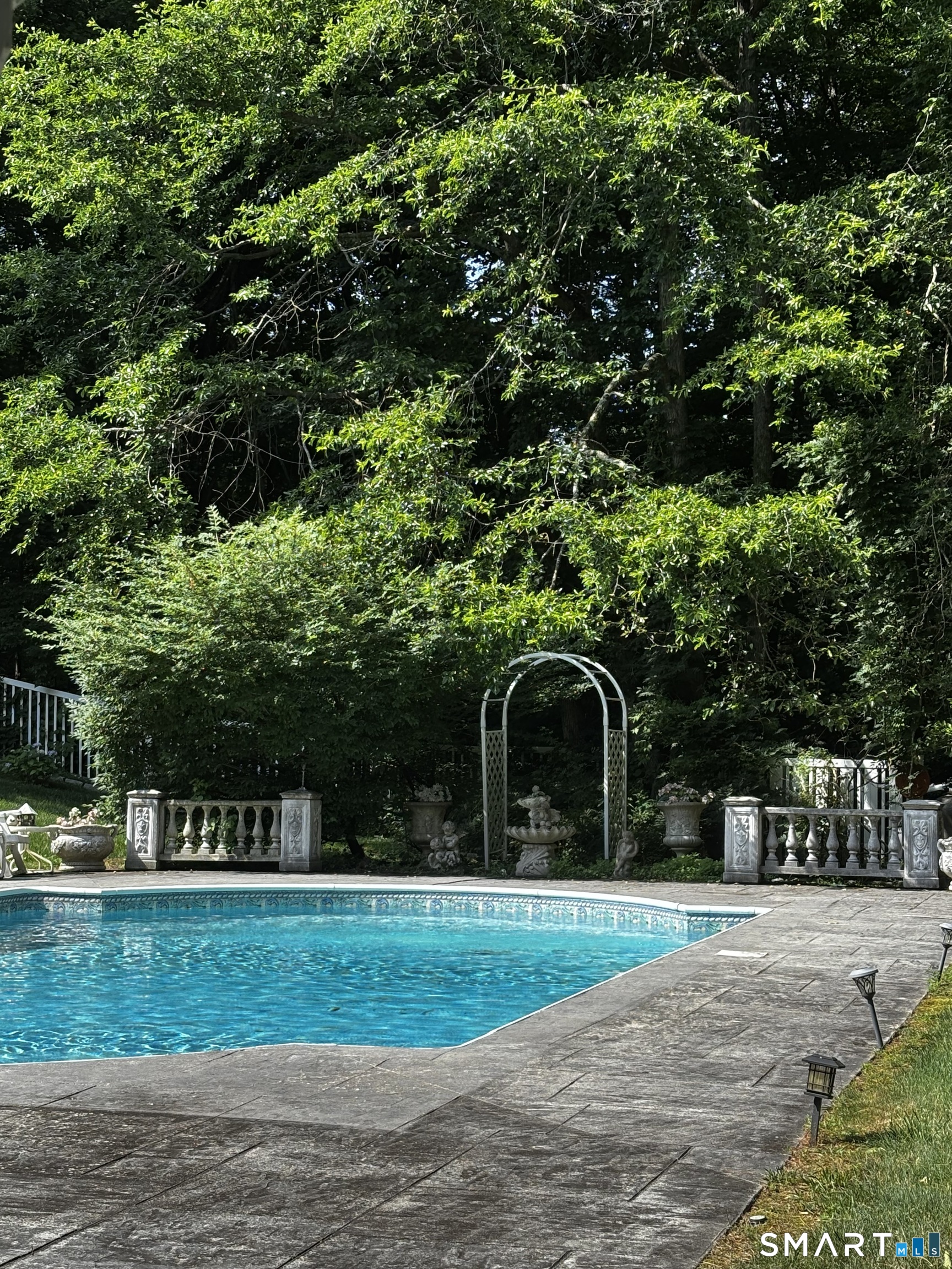 9 Perkins Road Woodbridge, CT 06525 - Photo 34 of 38 Owners photo of pool summer 2025