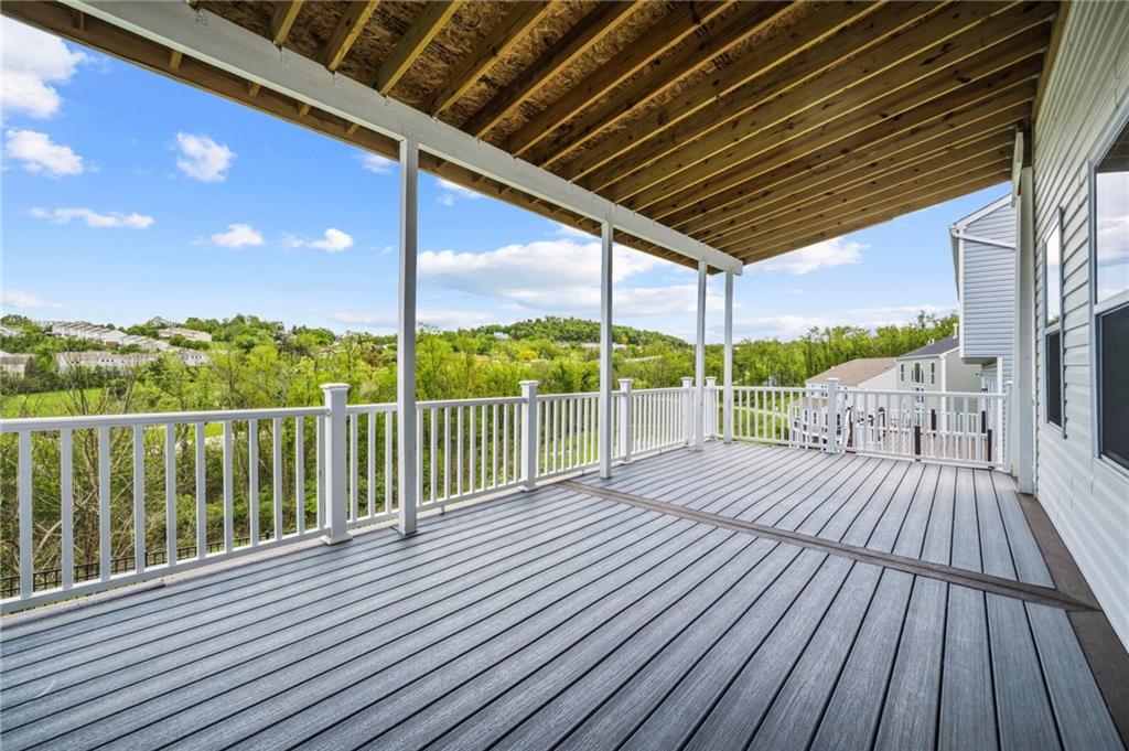 269 Lily Ridge Drive Canonsburg, PA 15317 - Photo 41 of 48 a view of balcony with wooden floor