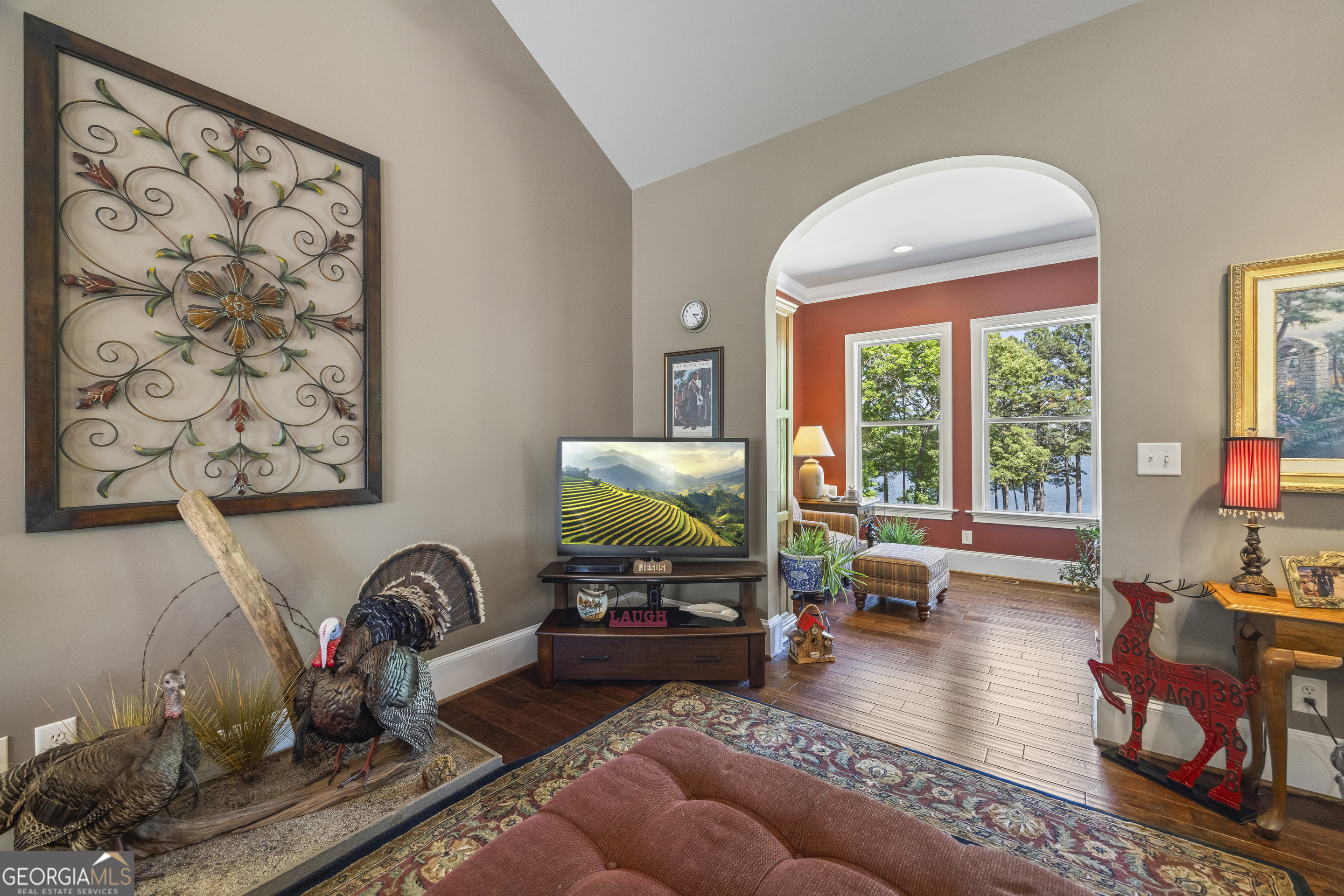 160 Evans Road Bogart, GA 30622 - Photo 111 of 157 a living room with furniture and a large window