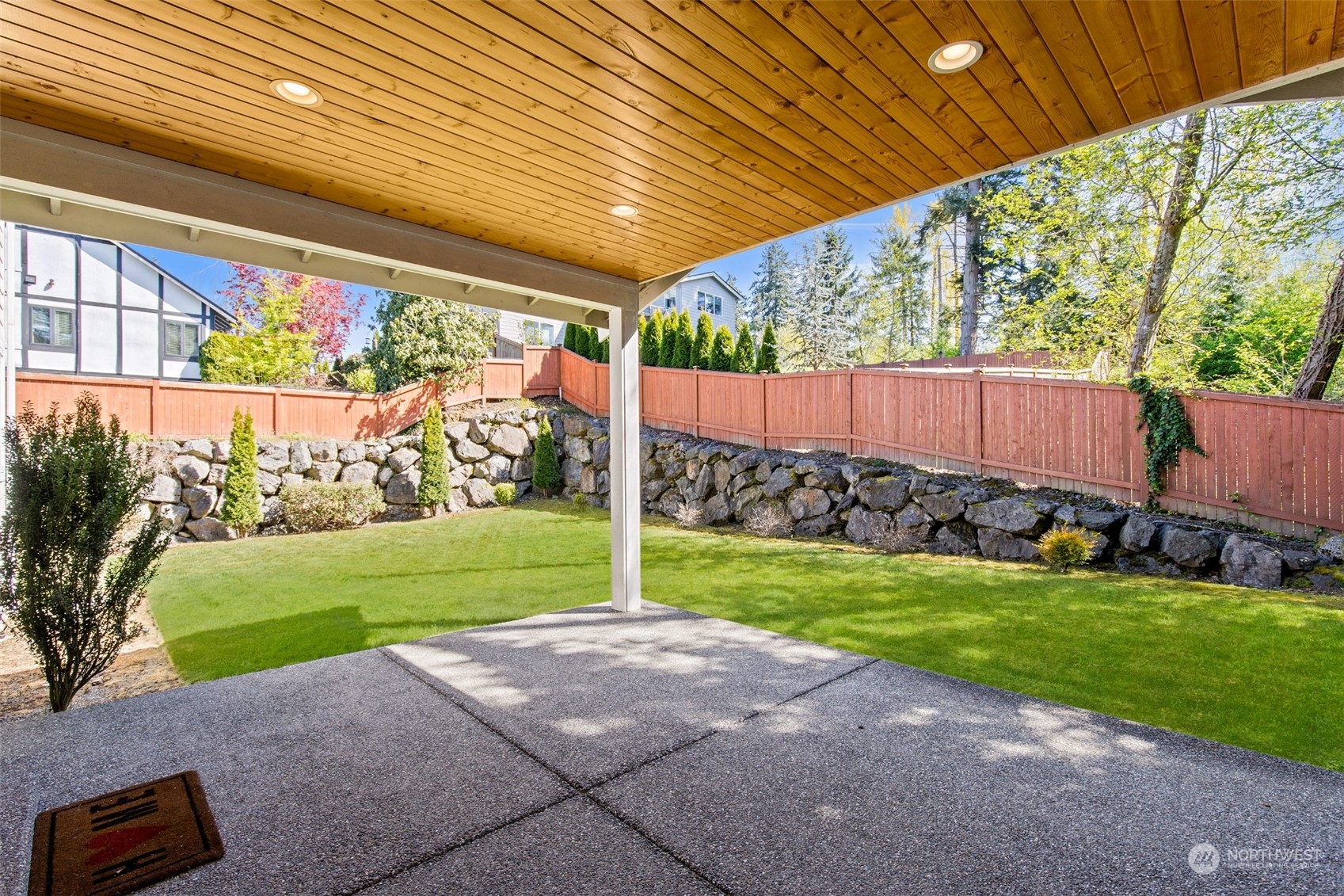 23319 15th Avenue Southeast Bothell, WA 98021 - Photo 35 of 40 a view of a backyard with plants and garden