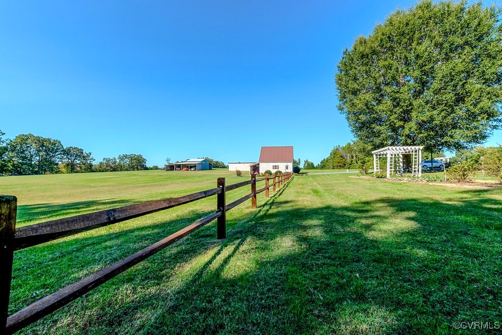 1893 Gallion Town Road Victoria, VA 23974 - Photo 4 of 41 View of yard with a rural view and a pergola