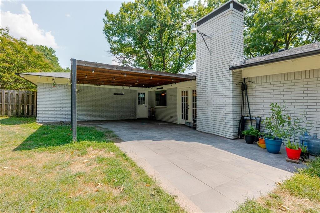 1507 Greenbrier Drive Sherman, TX 75092 - Photo 25 of 27 a view of a house with a backyard